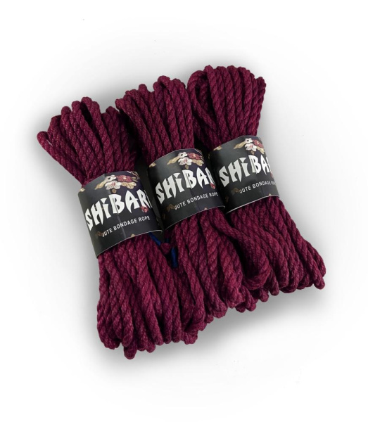 купить Джутовая веревка для Шибари Feral Feelings Shibari Rope, 8 м фиолетовая