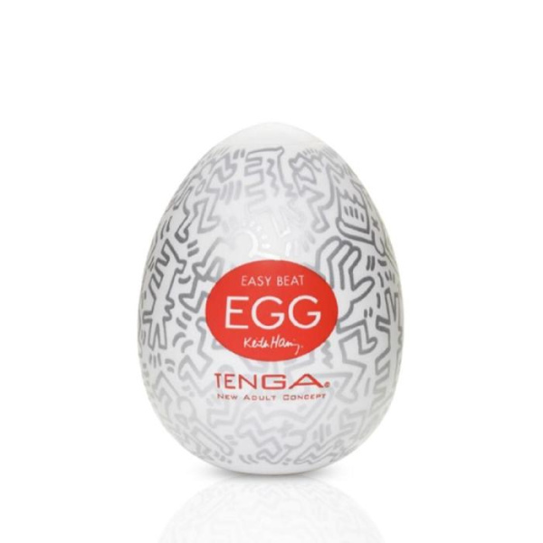 купить Мастурбатор-яйцо Tenga Keith Haring EGG Party