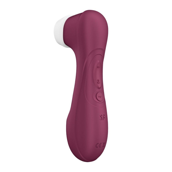купити Вакуумний кліторальний стимулятор Satisfyer Pro 2 Generation 3 with Liquid Air Connect App Wіnе Red