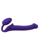 Безремневий страпон Strap-On-Me Violet M, повністю регульований, діаметр 3,3см