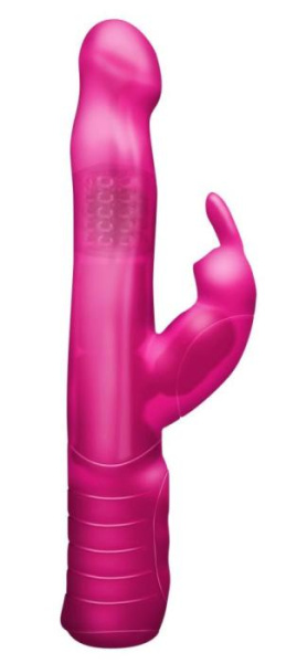 купить Вибратор-кролик Dorcel Baby Rabbit Pink с жемчужным массажем и вращающейся головкой