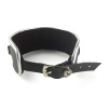 фото Ошейник из натуральной кожи со стразами и кольцом Art of Sex -  Collar Ring  || фото Ошейник из натуральной кожи со стразами и кольцом Art of Sex -  Collar Ring 