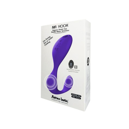 фото Вибратор под одежду Adrien Lastic Mr.Hook с пультом LRS  || фото Вібратор під одяг Adrien Lastic Mr.Hook з пультом LRS 