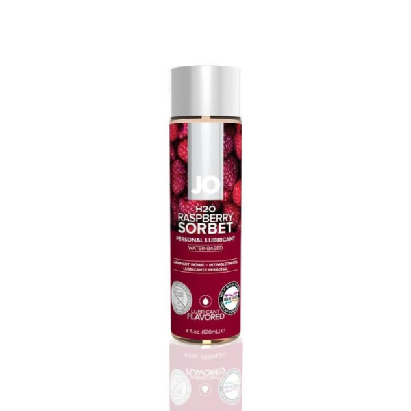купить Смазка на водной основе System JO H2O — Raspberry Sorbet (120 мл) без сахара, растительный глицерин