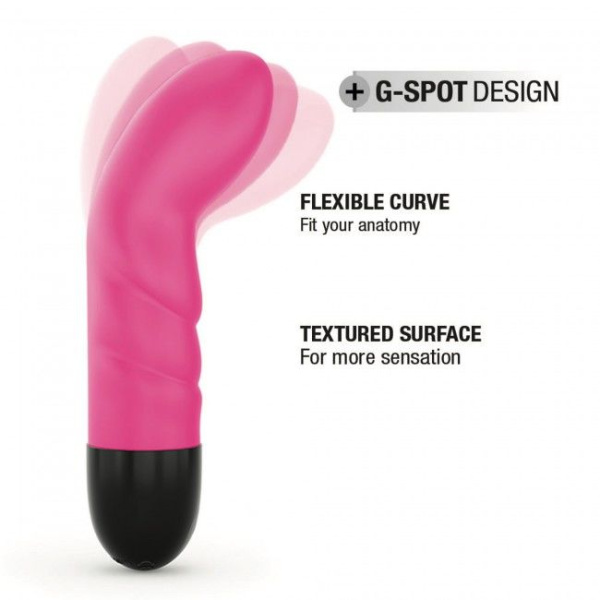 купить Вибратор Dorcel Expert G 2.0 Magenta для точки G, перезаряжаемый