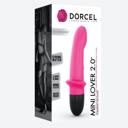 фото Вибратор Dorcel Mini Lover Magenta 2.0 перезаряжаемый, для точки G и массажа простаты  || фото Вібратор Dorcel Mini Lover Magenta 2.0 перезаряджуваний, для точки G і масажу простати 