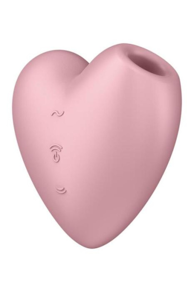 купить Вакуумный стимулятор Satisfyer Cutie Heart Light Red