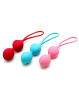 Вагінальні кульки Satisfyer V Balls (3 пари), діаметр 3,4см, вага 79-114-150гр, монолітні