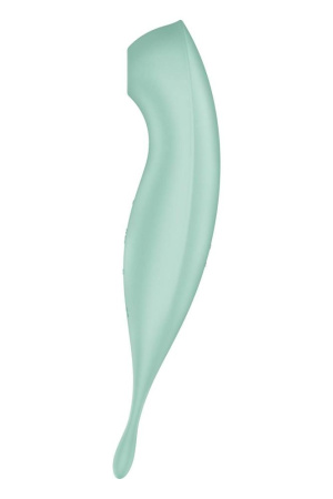 фото Смарт-вибратор для клитора с вакуумной стимуляцией Satisfyer Twirling Pro+ Mint  || фото Смарт-вібратор для клітора з вакуумною стимуляцією Satisfyer Twirling Pro+ Mint 