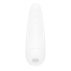 фото Вакуумный клиторальный стимулятор Satisfyer Curvy 2+ White с управлением через интернет  || фото Вакуумний кліторальний стимулятор Satisfyer Curvy 2+ White з керуванням через інтернет 