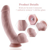 фото Силиконовый фаллоимитатор для секс-машин Hismith 8.3″ Silicone Dildo, изогнутый, система KlicLok  || фото Силіконовий фалоімітатор для секс-машин Hismith 8.3″ Silicone Dildo, вигнутий, система KlicLok 