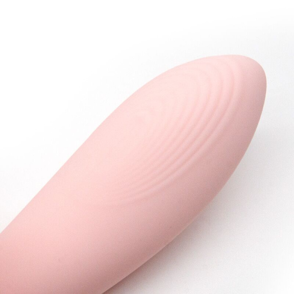 купити Вакуумний вібратор Kistoy Tina Mini Light Pink, вагінально-кліторальний
