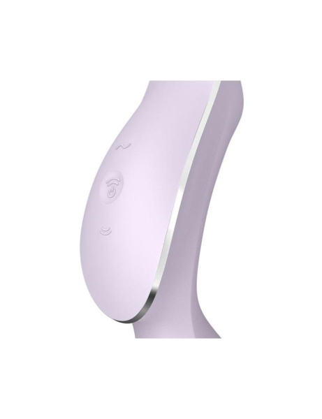 купити Вакуумний стимулятор з вібрацією Satisfyer Curvy Trinity 2 Violet