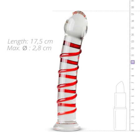 фото Стеклянный дилдо Gildo Glass Dildo No. 15  || фото Скляний ділдо Gildo Glass Dildo No.15 