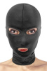 фото Капюшон для БДСМ с открытыми глазами и ртом Fetish Tentation Open Mouth and Eyes Hood