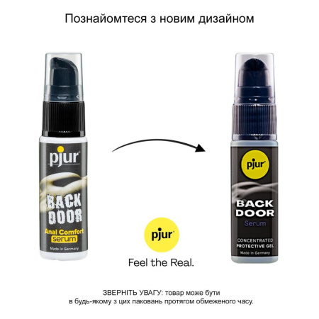 фото Расслабляющий анальный гель pjur backdoor Serum 20 мл, создает пленку, высококонцентрированный  || фото Розслаблювальний анальний гель pjur backdoor Serum 20 мл, створює плівку, висококонцентрований 