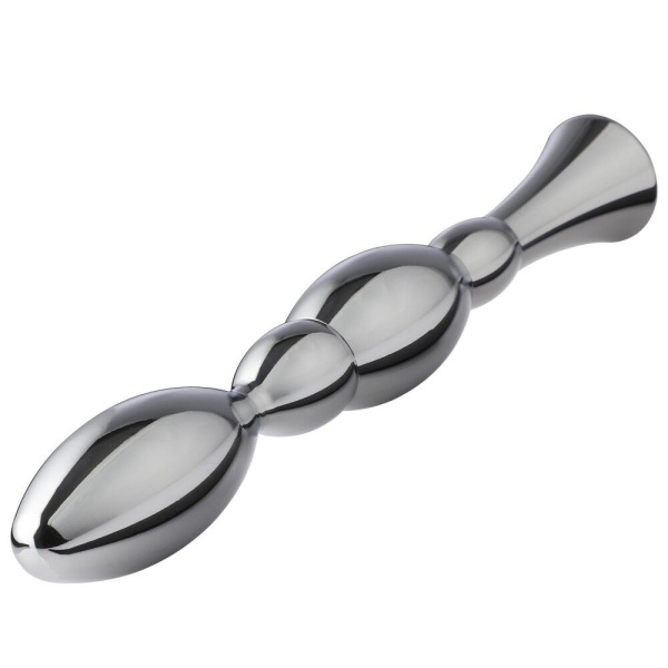 купить Металлический анальный плаг для секс-машин Hismith Bullet Anal Toy, система KlicLok