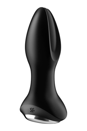 фото Анальная смарт вибропробка с жемчужным массажем Satisfyer Rotator Plug 2+ Black  || фото Анальна смарт вібропробка із перлинним масажем Satisfyer Rotator Plug 2+ Black 