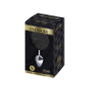 фото Металлическая анальная пробка Кроличий хвостик Alive Fluffy Plug S Black, диаметр 2,8 см  || фото Металева анальна пробка Кролячий хвостик Alive Fluffy Plug S Black, діаметр 2,8 см 