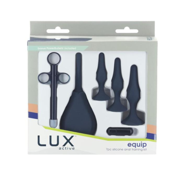 купить Набор анальных игрушек для новичков Lux Active – Equip – Silicone Anal Training Kit