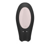 фото Смарт-вибратор для пар Satisfyer Double Joy Black с широким клиторальным стимулятором  || фото Смарт-вібратор для пар Satisfyer Double Joy Black із широким кліторальним стимулятором 