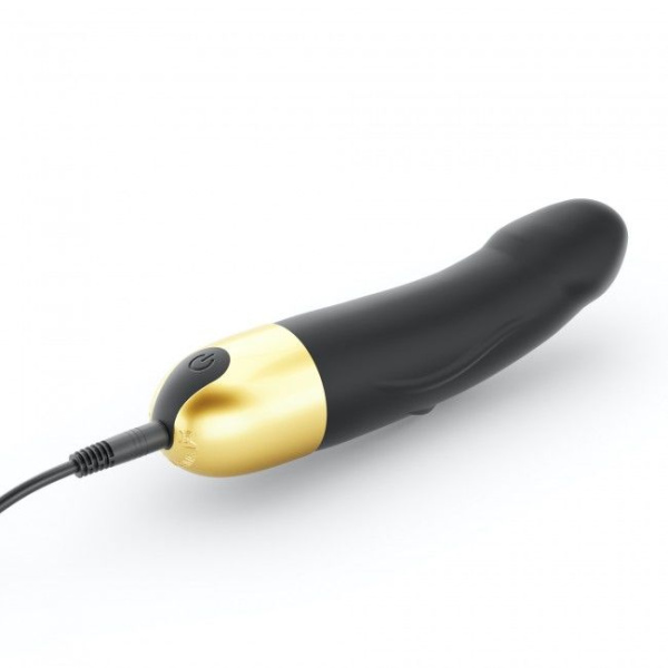 купить Вибратор Dorcel Real Vibration S Gold 2.0, диам 3,7см, перезаряжаемый, для точки G