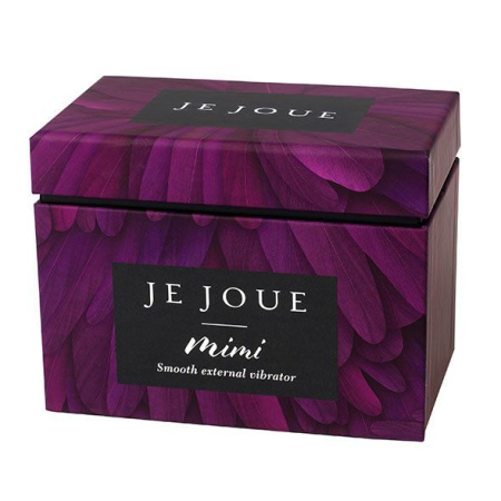 фото Премиум вибростимулятор Je Joue Mimi Soft Purple, мягкий, очень глубокая вибрациия, 12 режимов  || фото Преміум вібромасажер Je Joue - Mimi Soft Purple, м'який кінчик, глибока вібрація 