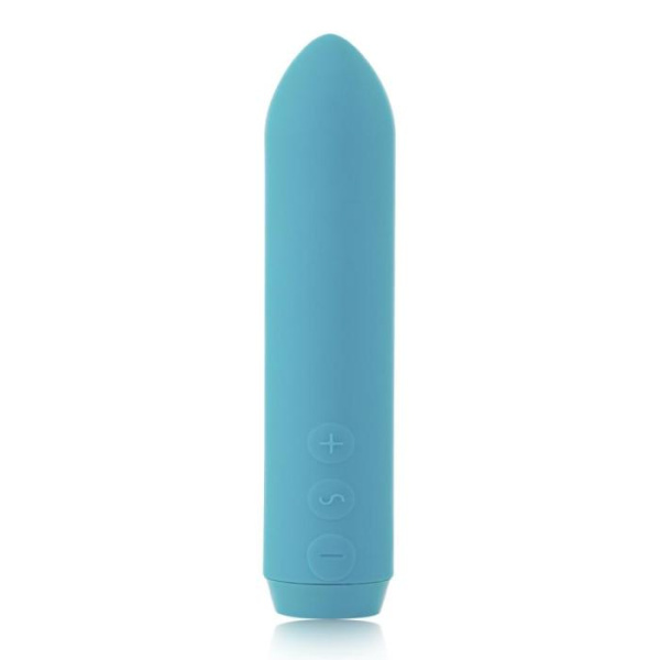 купить Минивибратор Je Joue - Classic Bullet Vibrator Teal с глубокой вибрацией и фиксацией на палец
