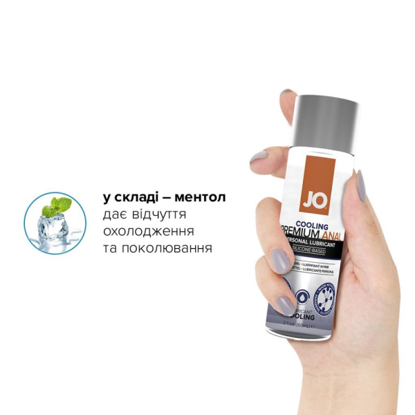 купить Смазка на силиконовой основе System JO ANAL PREMIUM - COOLING (60 мл)