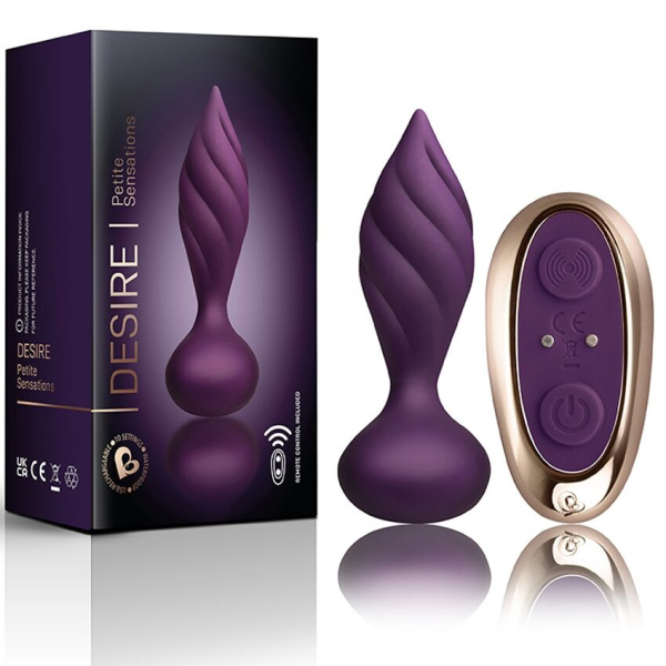купить Анальная вибропробка Rocks Off Petite Sensations – Desire Purple