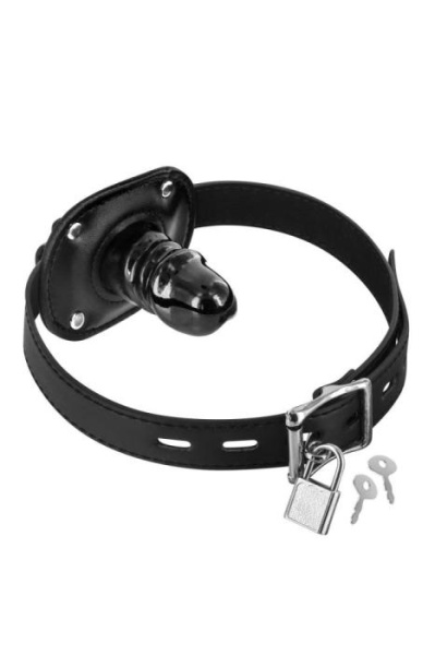 купить Кляп с маленьким фаллоимитатором Fetish Tentation Penis Gag T1