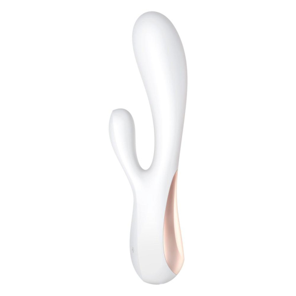 купить Смарт вибратор-кролик Satisfyer Mono Flex White, 2 мотора, управление через интернет
