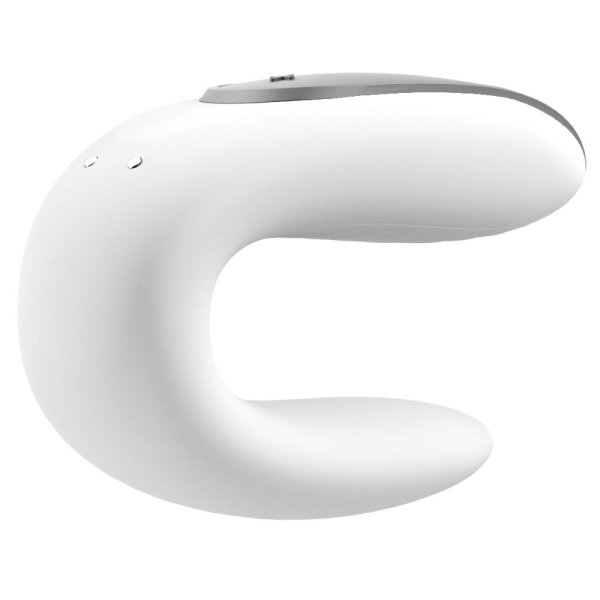 купить Смарт-вибратор для пар Satisfyer Double Fun (White) с пультом ДУ