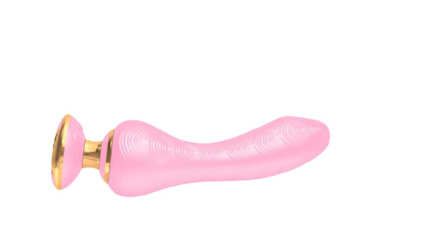 купити Вібратор для точки G Shunga Sanya Light Pink, гнучкий стовбур