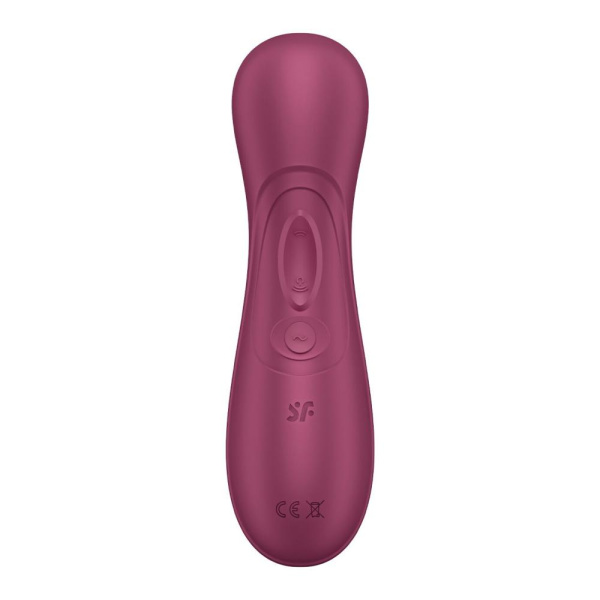 купити Вакуумний кліторальний стимулятор Satisfyer Pro 2 Generation 3 with Liquid Air Connect App Wіnе Red
