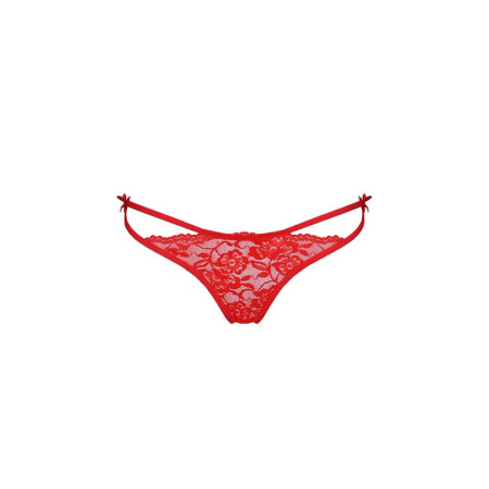 фото Трусики с завязочками по бокам WARDA THONG red S/M - Passion Exclusive  || фото Трусики на зав'язочках з боків WARDA THONG red S/M - Passion Exclusive 