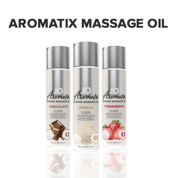 купить Натуральное массажное масло System JO Aromatix — Massage Oil — Vanilla 120 мл