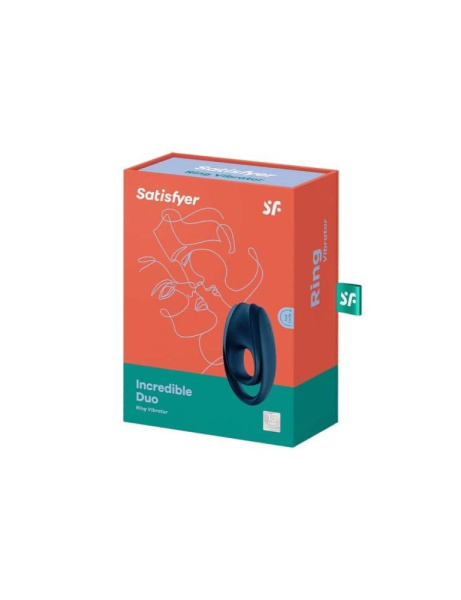 купить Двойное эрекционное кольцо с вибрацией Satisfyer Incredible Duo