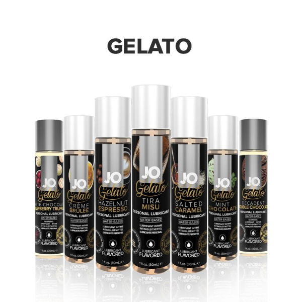 купить Смазка на водной основе System JO GELATO CremeBrulee (120мл) без сахара, парабенов и пропиленгликоля
