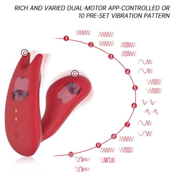 купить Смарт-вибратор Magic Motion Umi Red
