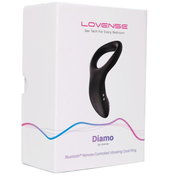 купить Смарт кольцо-насадка на член Lovense Diamo Cock Ring