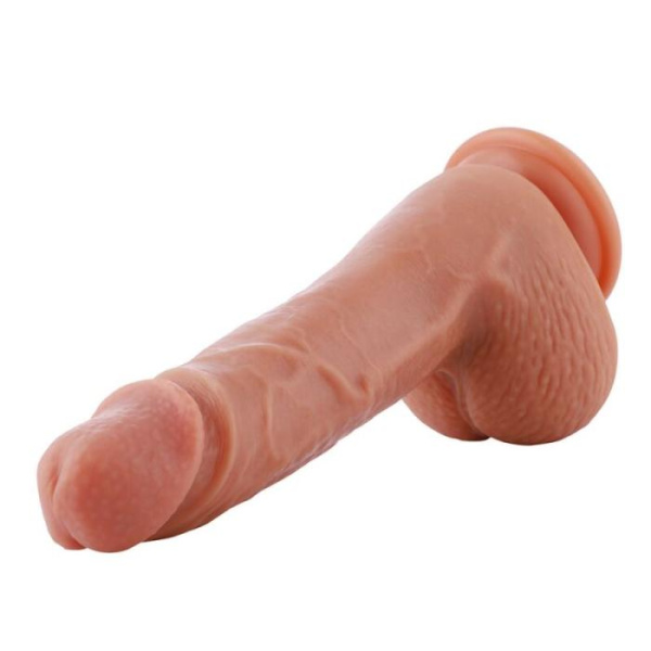 купить Ультрареалистичный фаллоимитатор для секс-машин Hismith 8.3″ 2-layers Silicone Flesh Dildo, двухслой