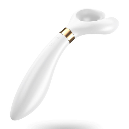 фото Вибратор для пар Satisfyer Endless Fun White, три мотора, многофункциональный  || фото Вібратор для пар Satisfyer Endless Fun White, три мотори, багатофункціональний 