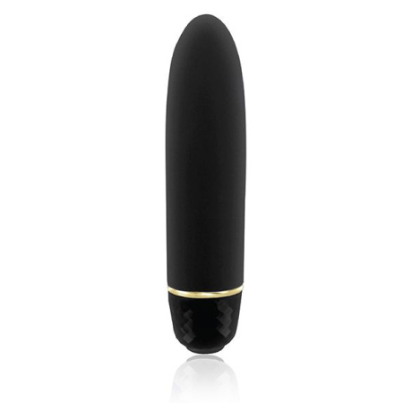 фото Вибропуля RIANNE S - Classique Vibe мини-вибратор на 7 режимов, чехол-косметичка Stud Black  || фото Віброкуля RIANNE S – Classique Vibe міні-вібратор на 7 режимів, чохол-косметичка Stud Black 
