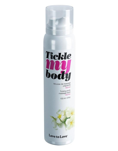 купить Массажная пена Love To Love TICKLE MY BODY Monoi (150 мл) увлажняющая