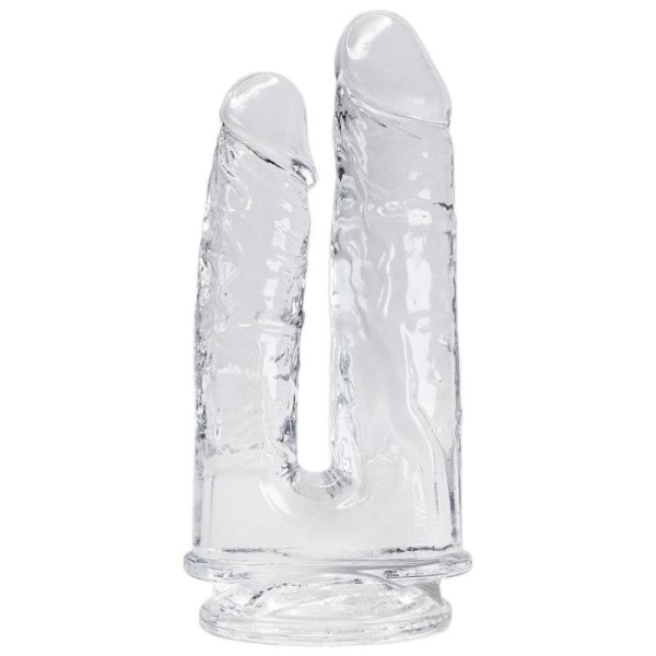 купить Прозрачный фаллоимитатор Alive Imperium Jelly Dildo для двойного проникновения