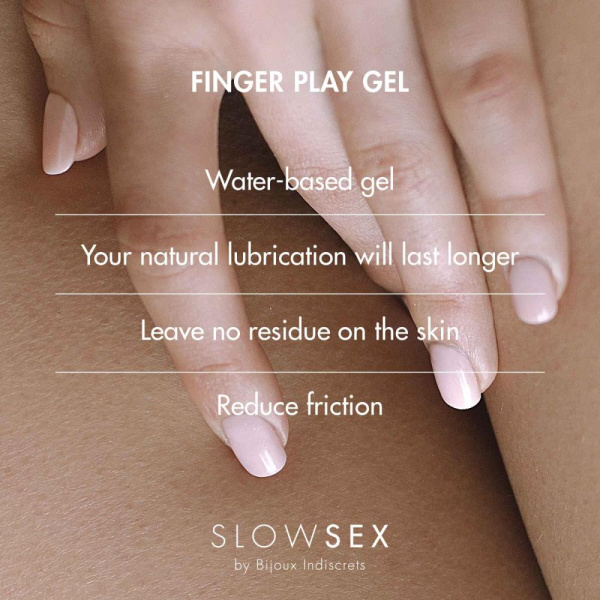 купить Гель-смазка для мастурбации Bijoux Indiscrets SLOW SEX - Finger play gel