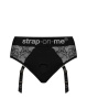 фото Кружевные трусы для страпона с подвязками для чулок Strap-On-Me DIVA HARNESS - XL  || фото Мереживні труси для страпону з підв'язками для панчох Strap-On-Me DIVA HARNESS - XL 