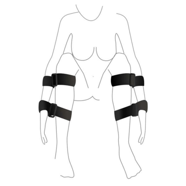 купить Набор для фиксации Art of Sex - BDSM Hands to feet Simple