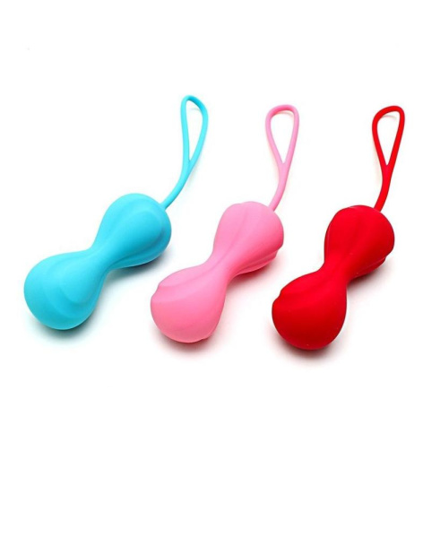 купити Вагінальні кульки Satisfyer Power Balls (3 пари), діаметр 3,4см, вага 60-76-92гр, з кулькою всередині